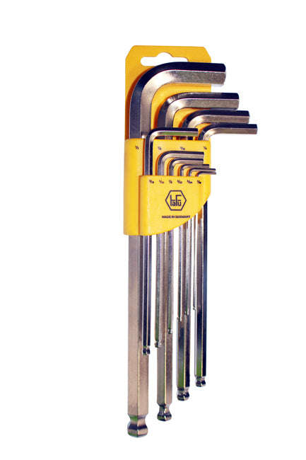 Allenkey Set Hafu 1/16 1/2`` P/10 L/Sball