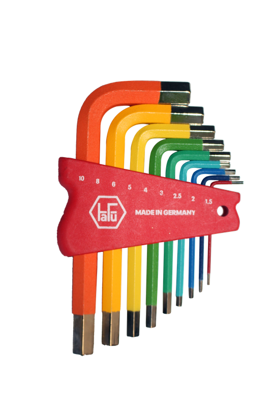 Allenkey Set Hafu 1.5 10 Mm P/9 Colorxxx
