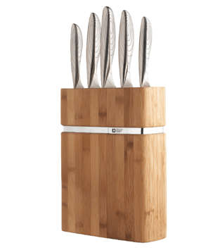 R&S Forme Knife Block 5 Pce