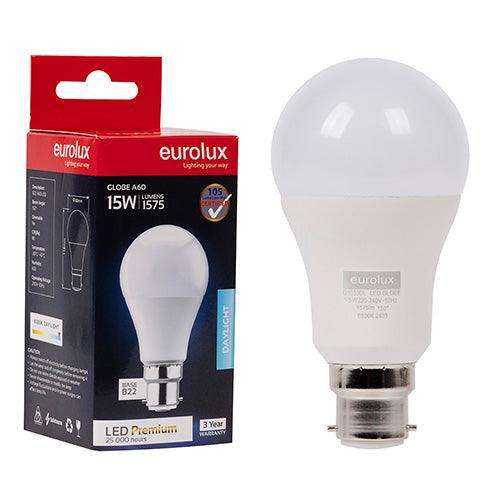 A60 Premium 15w Led B22 6500 K N