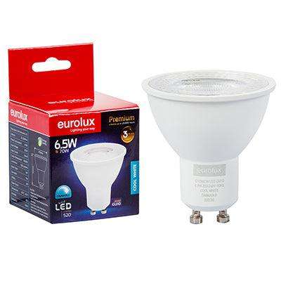 Gu10 Premium Clear Lens 7w Led 4000 K Dimmable N