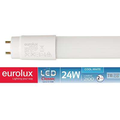 5 Ft T8 Tube 24w Led G13 4000 K Retrofit 512mm With Fuse