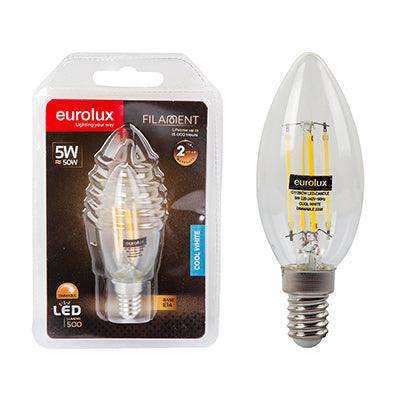 Candle Filament Clear 6w Led E14 4000 K Dimmable N