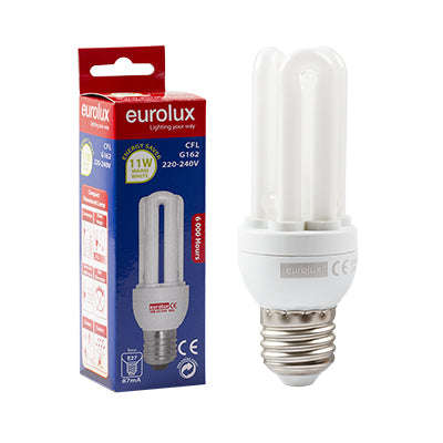 ***Cfl 3 U E27 11w Warm White (G641 Bc)
