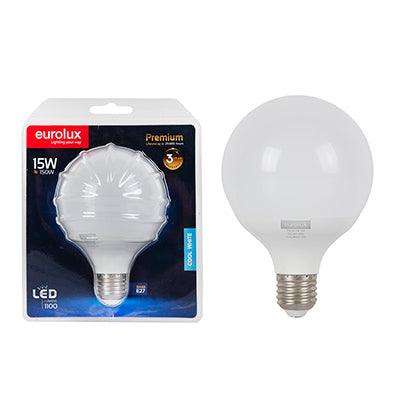 Mini Maxi Globe G95mm Premium 15w Led E27 4000 K N
