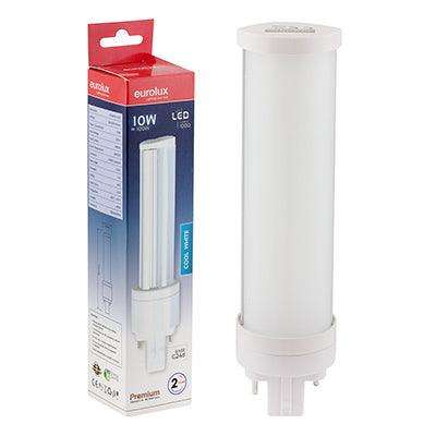 Pl 2 Pin Premium 10w Led G24d 4500 K Additional Info Under Fitting Specs