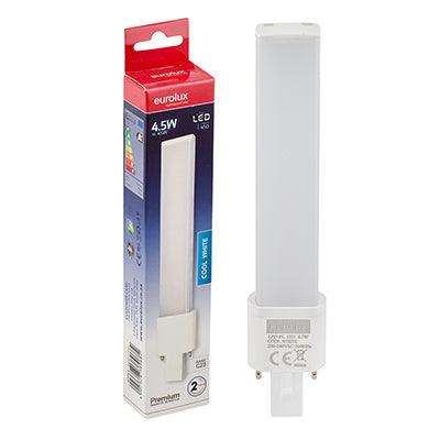 Pl 2 Pin Premium 4.5w Led G23 4000 K Additional Info Under Fitting Spec
