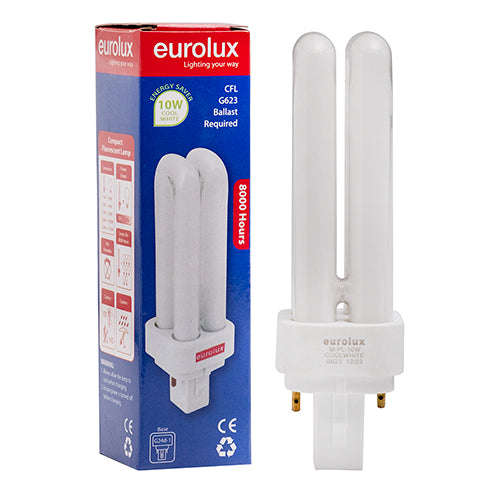 Cfl Pl 2 Pin G24d 1 10w Cool White