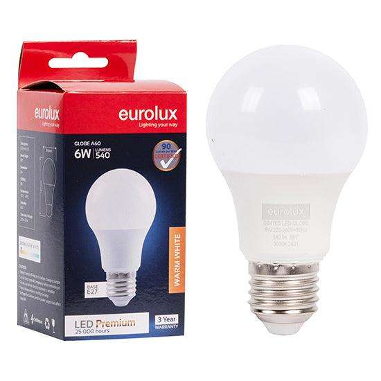 A60 Premium 6w Led E27 3000 K Box N