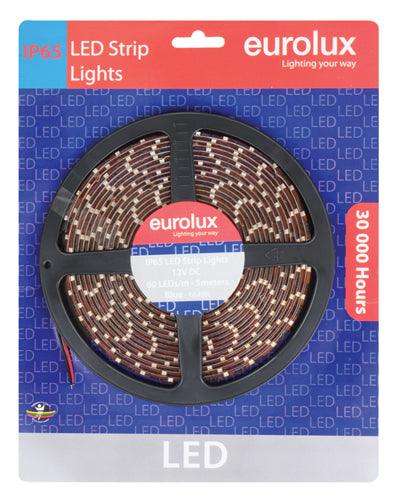 Led Strip 5m 4.8 W/M Blue Ip65