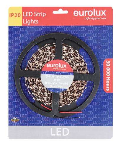 Led Strip 5m 14.4 W/M Blue Ip20