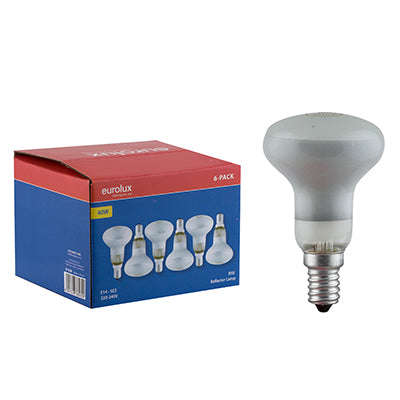 ***Reflector R50 E14 40w 6 Pk Shrink Wrap