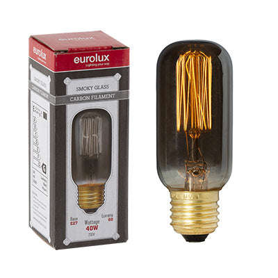 ***Smokey Cb Filament Mini Tubular E27 40w Squirrel (G1205)