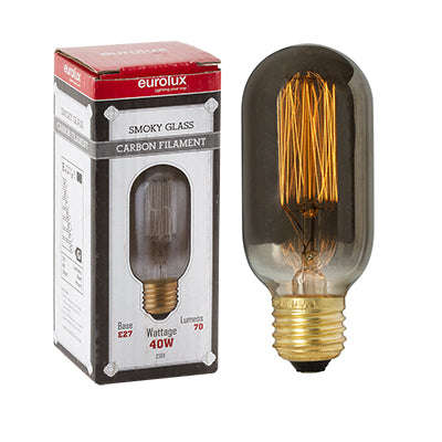 ***Smokey Cb Filament Mini Tubular E27 40w Squirrel (G1205)