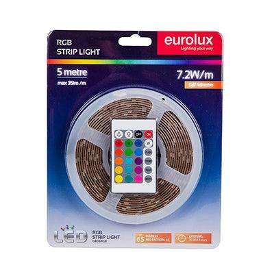 Led Strip Diy Kit 5m 7.2 W/M Rgb Ip65
