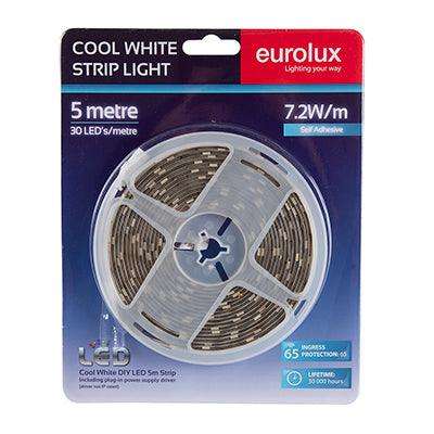 Led Strip Light Diy Kit 5m 7.2w/M Cw Ip65
