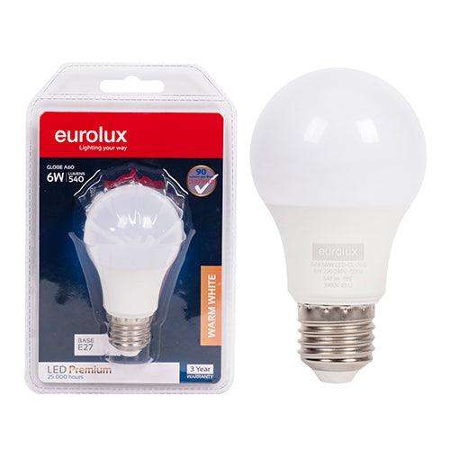 A60 Premium 6w Led E27 3000 K N