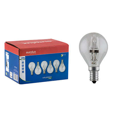 ***Halogen 28w E14 Golfball 6 Pk Shrink Wrap