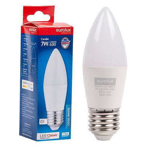 Candle Plastic Classic 7w Led E27 4000 K N