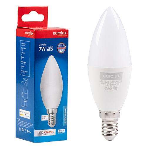 Candle Plastic Classic 7w Led E14 4000 K N
