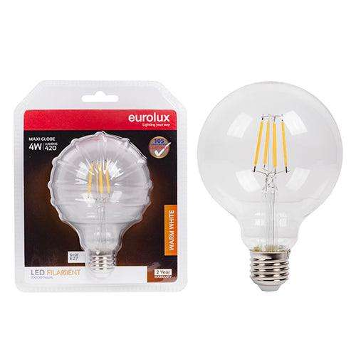 Maxi Globe Filament 4w Led E27 3000 K N