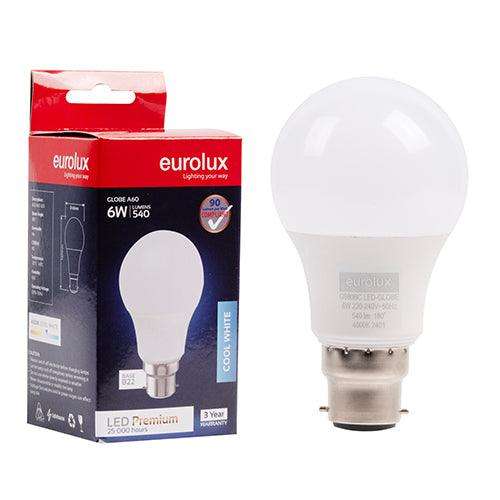 A60 Premium 6w Led B22 4000 K N