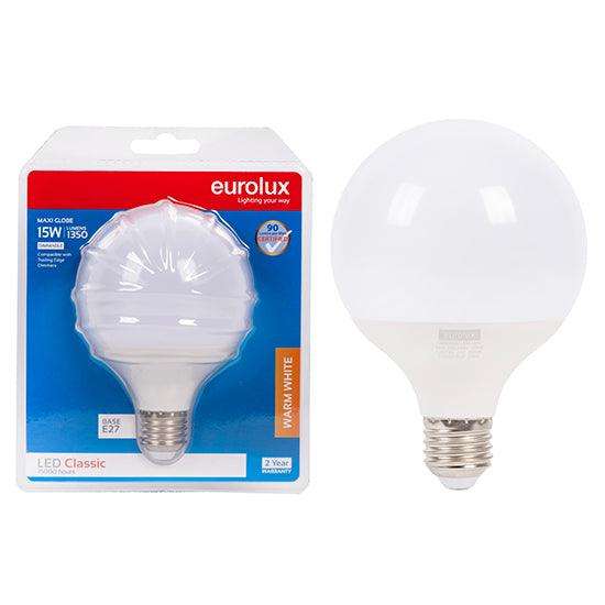 Maxi Globe Classic G95 15w Led E27 3000 K Dimmable N