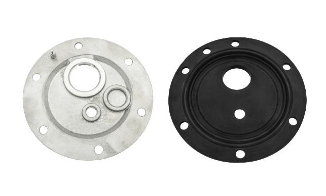 Geyserwise 6 Hole Kwikot Geyser Flange and Gasket - Stainless Steel