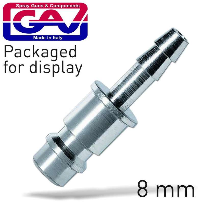 Connector German 8 Mm Hose 2 Packaged