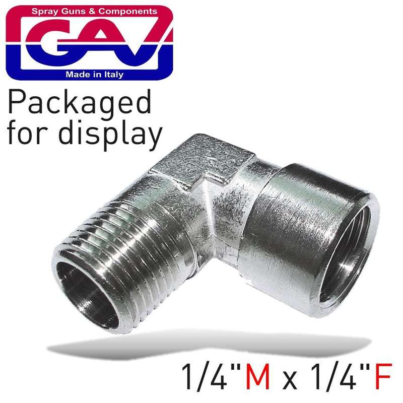 Elbow M/F 1/4' Packaged