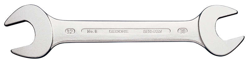 Spanner Dbl Open End Gedore #6 18 X19 Mm