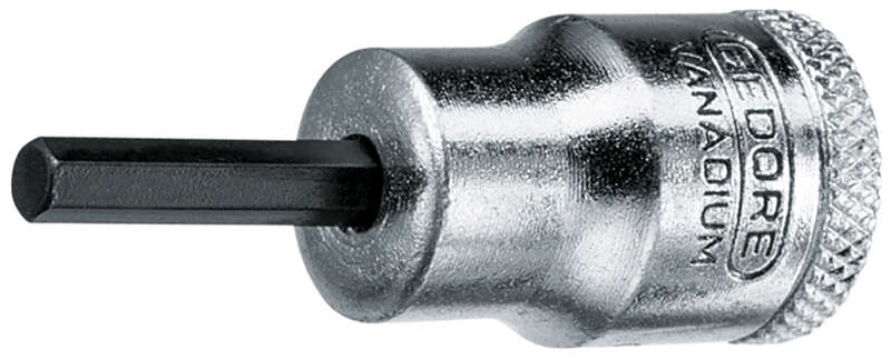 Socket Gedore A/Key 3/8 Dr In30 6 Mm