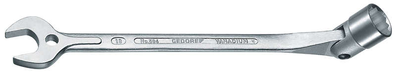 Spanner Gedore Swivel O/E 534 17 Mm