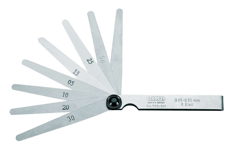 Feeler Gauge Set Gedore #702 20 M 20 Blade