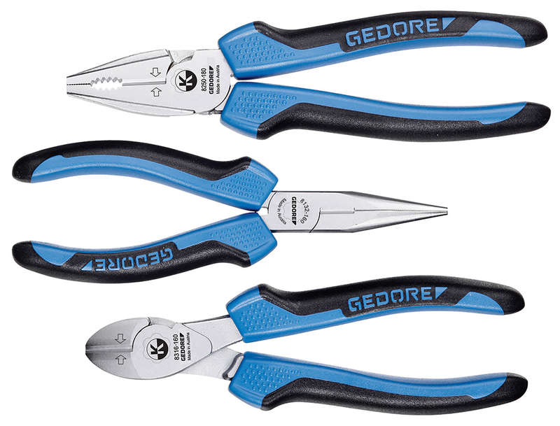 Plier Ged Set 200 Mm 3 Pc S8003 Jc