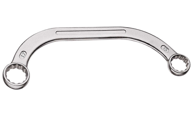 Spanner 1/2 Moon Ring Ged Red 14 X16 Mmxxx