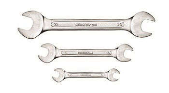 Spanner Dbl Open End Set Ged Red 12 Pc