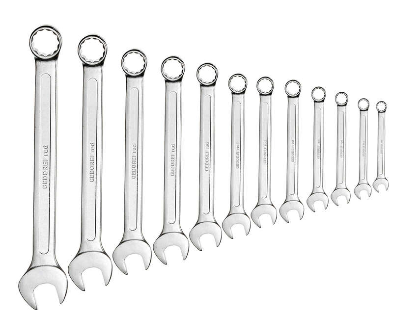 Spanner Ged Red Com Set 12 Pce 10 32 Mm