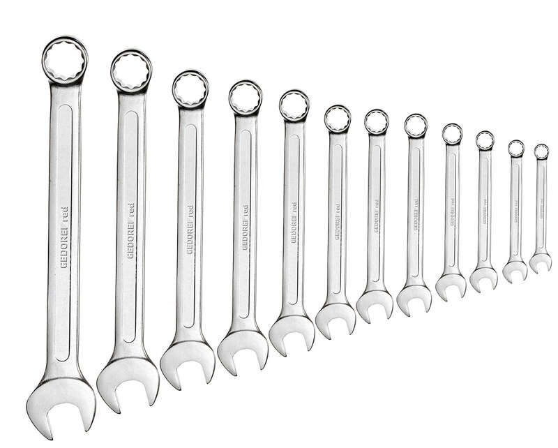 Spanner Ged Red Com Set 12 Pce 10 32 Mm