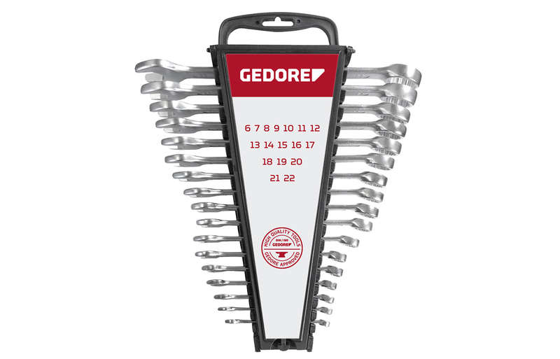 Spanner Ged Red Com Set 17 Pce 6 22 Mm
