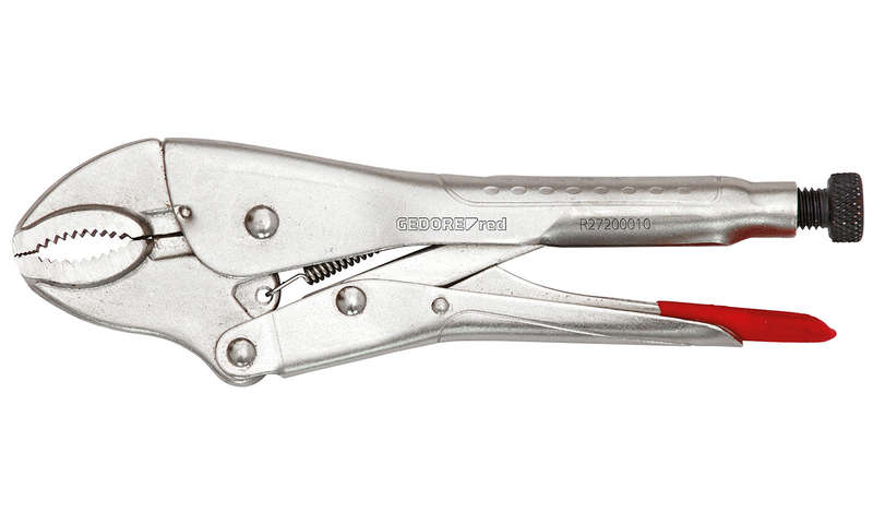 Vice Grip Ged Red Curved Jaw 10``