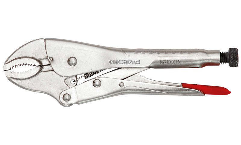Vice Grip Ged Red Curved Jaw 10``