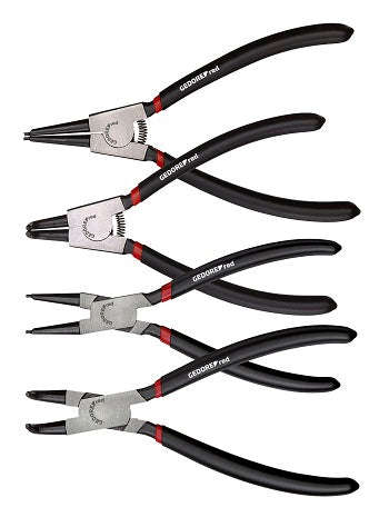 Plier Ged Red Circlip Strgt+Ofsetset P/4