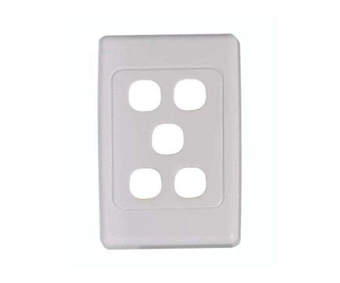 Grid Plate 5 Lever 2x4 Gf Gp G2005 2 X4