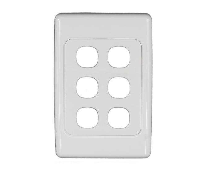 Grid Plate 6 Lever 2x4 Gf Gp G2006
