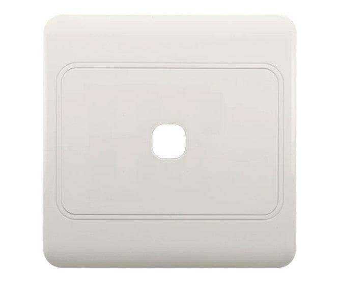 White Grid Cover Plate 1 Lever 4x4 Gf Gp G4001 4 X4