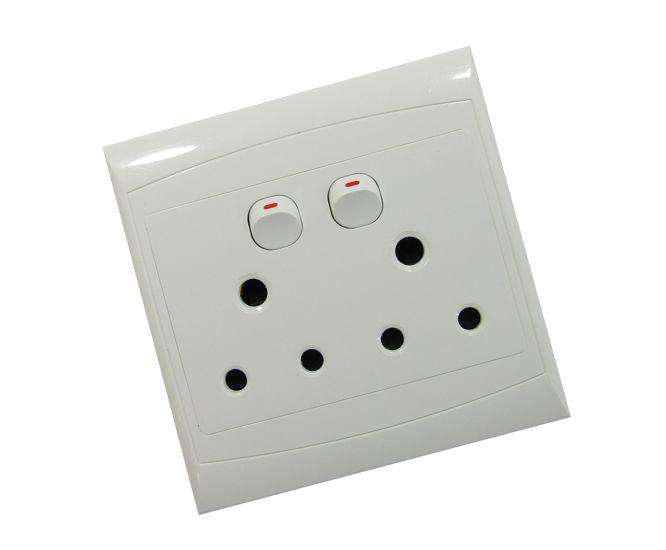 Socket Double Complete 4x4 Sm Gf So P4002 Sm