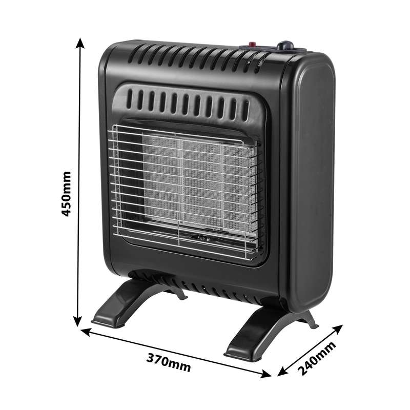 3 Panel Infrared Radiant Indoor Mini Gas Heater