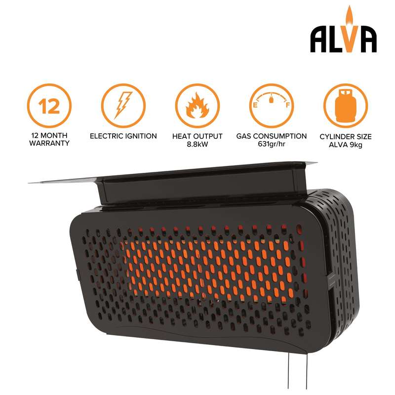 Wall Mounted Gas Patio Heater