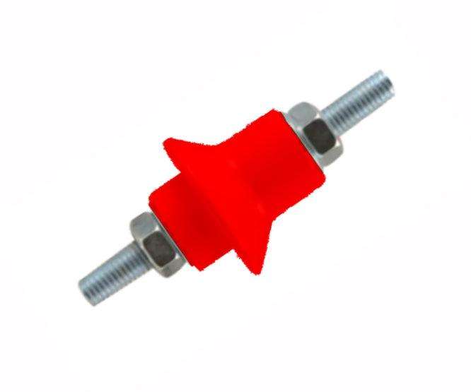 Insulator 8mm Red In Gl 8/Red